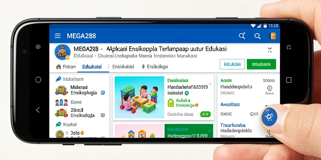 Antarmuka MEGA288 yang informatif dan user-friendly