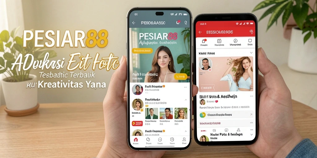 Tampilan antarmuka PESIAR88 yang menarik dan mudah dipahami.