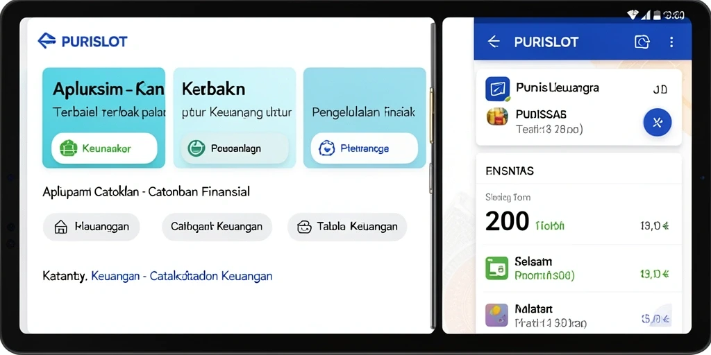 Tampilan antarmuka utama PURISLOT yang menarik dan fungsional.