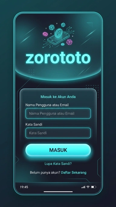 Panduan Login Akun Zorototo untuk Android
